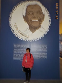 Nelson Mandela, popularly known as Tata Madiba to South Africans, Iziko Sou
