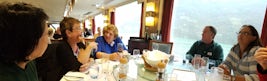 Dining on the Viking Emerald while travelling down the Yangtze River.