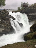 Waterfall in Geiranger