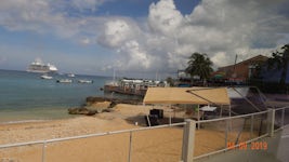 A beach inn Grand Cayman