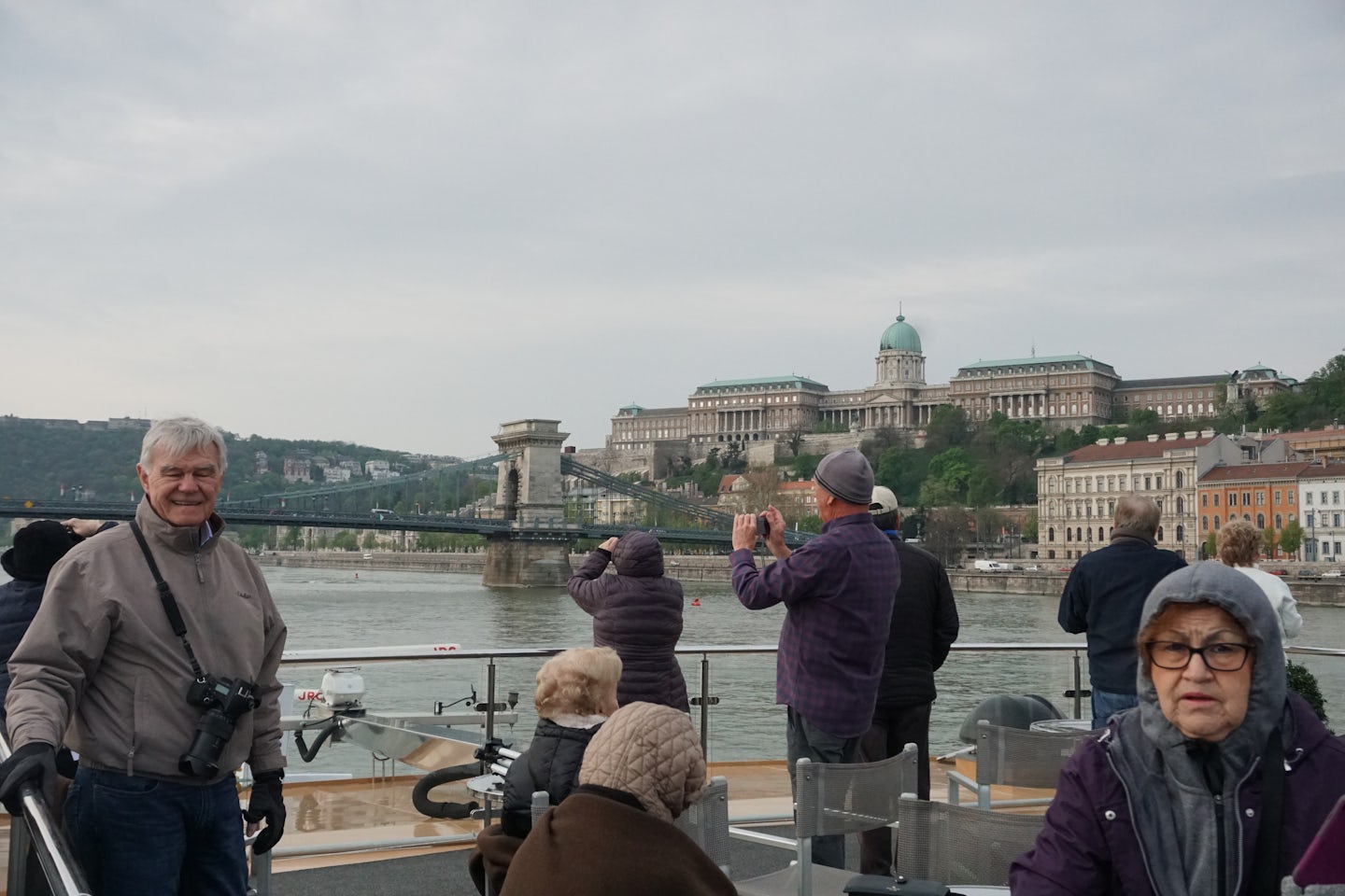 Sailing into Budapest