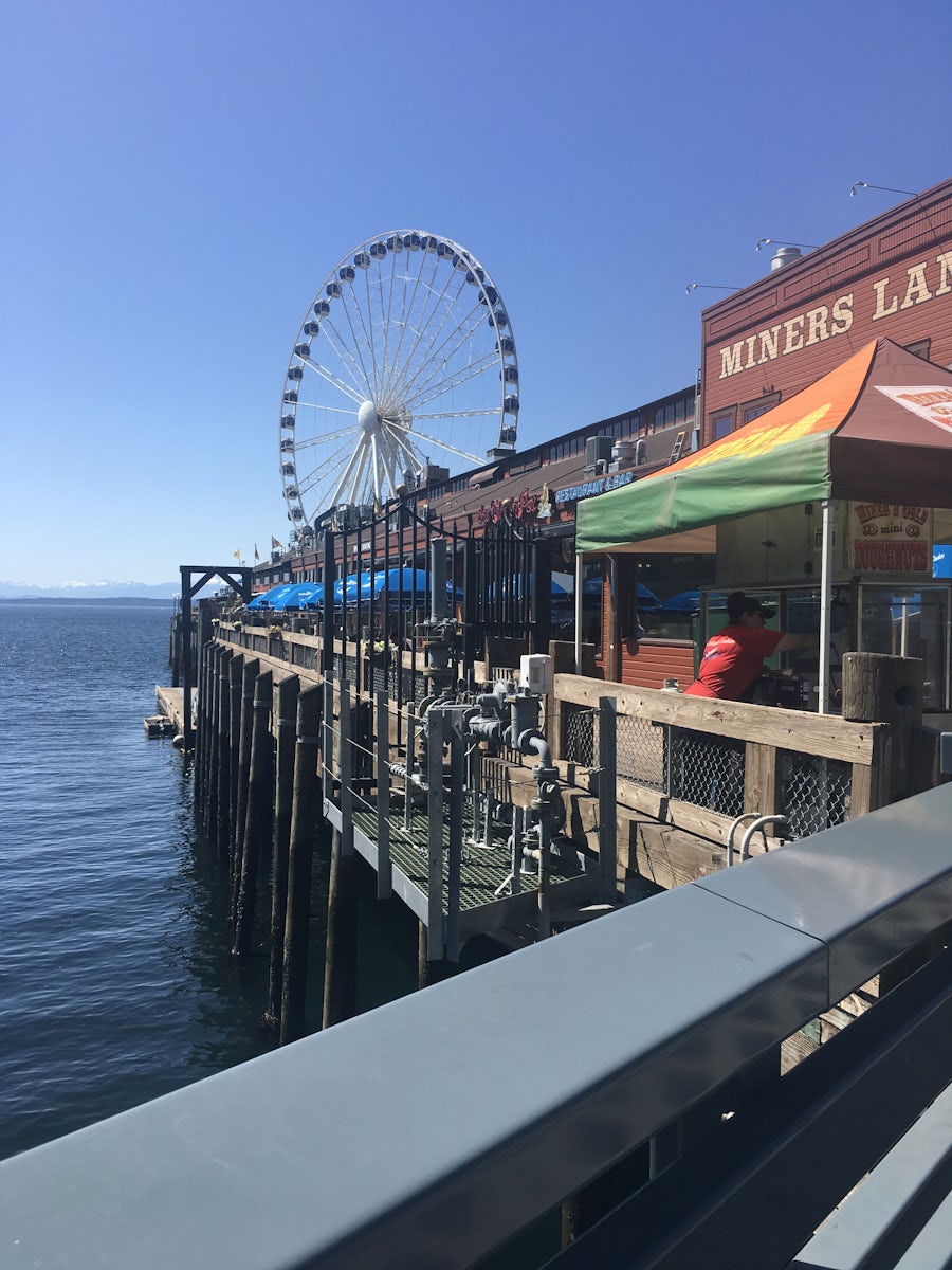 Seattle, Washington State. The Ferris Wheel. A must!