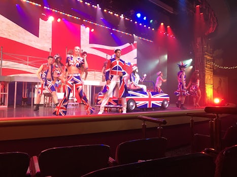 British Invasion floor show