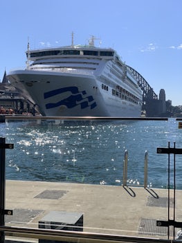 Sea Princess @ Sydney overseas terminal, Circular Quay.