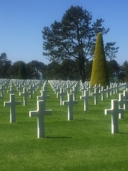US Cemetery at Omaha Beach, Normandy