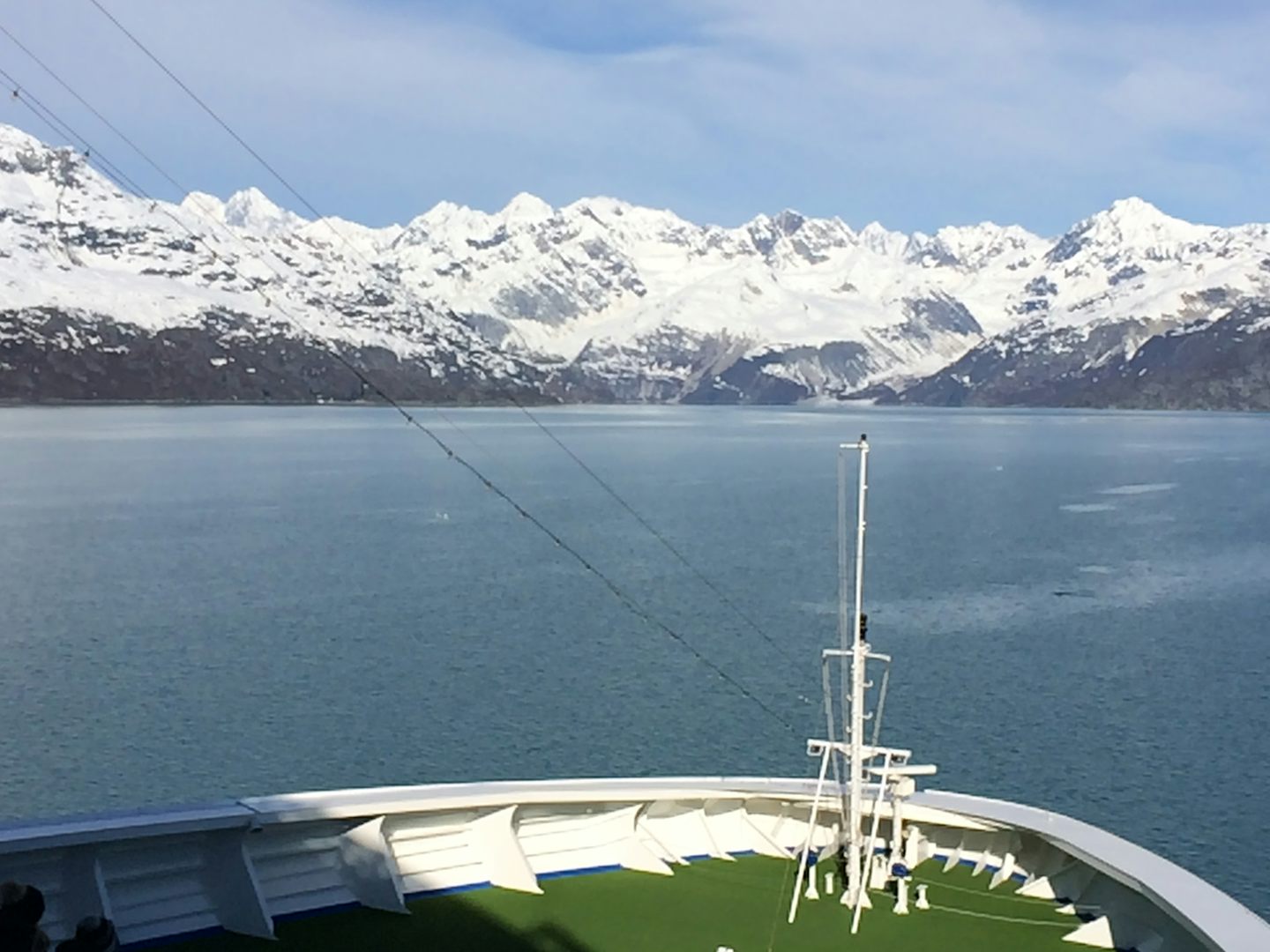 Ship in Glacier Bay