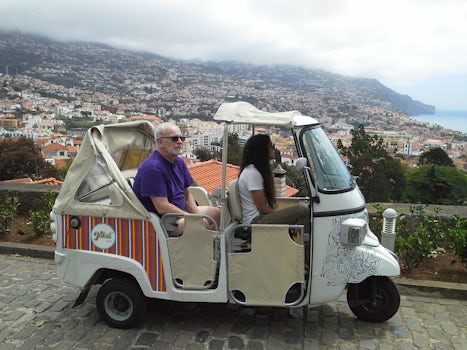 Tuk Tuk Tour in Madeira, Portugal