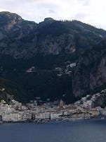 Amalfi as viewed from stateroom balcony