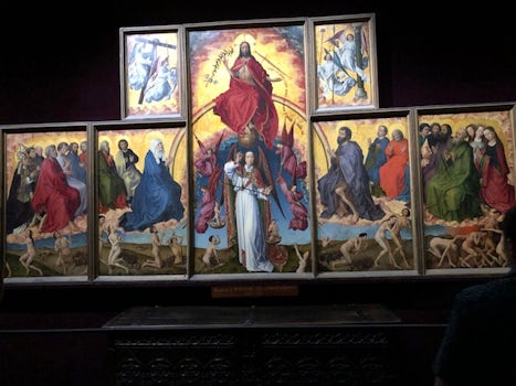 Altar painted by Rogier Van der Weyden