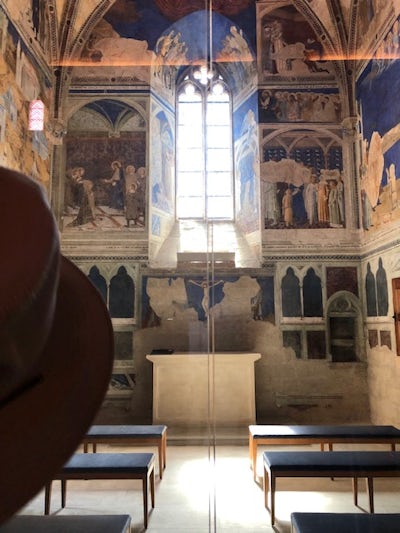 Small chapel inside the papal palace Avignon