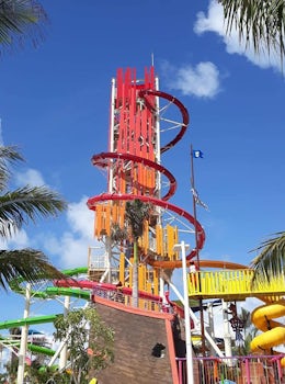 The Water slides(as close as I got:))