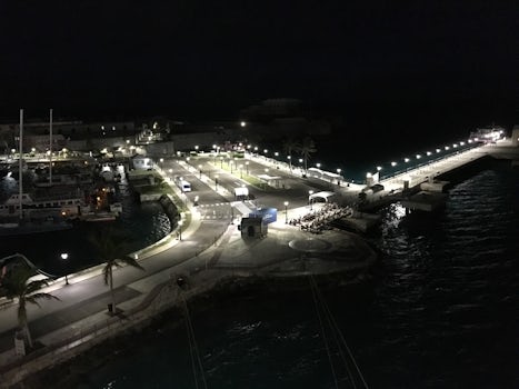 Bermuda harbor at night