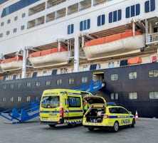 This happened at most ports - part of being on a longer cruise with elderly