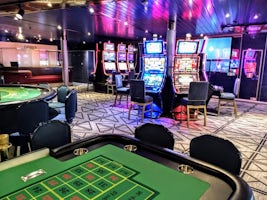 The casino was renovated and looked nice - but they cut it to half the of t