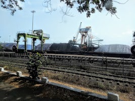 Although Goa has a passenger terminal port building, this was the mining po