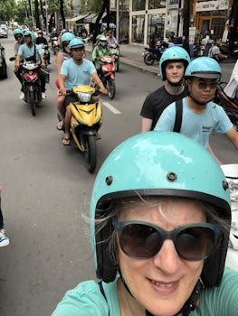 Saigon, Vietnam; Scooter tour