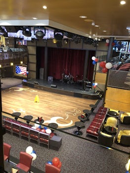 The Music Hall where Bingo, live music, and other parties are conducted.