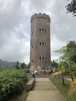 The beautiful tower in El Yunque rainforest that took amazing pictures at t