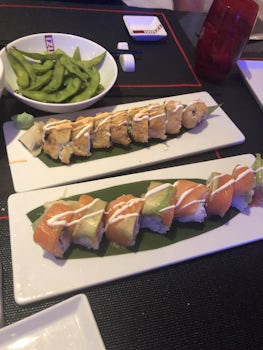 Delicious sushi at Izumi.