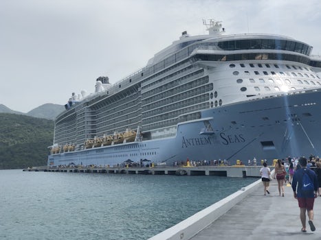 Picture of the ship while in Labadee.