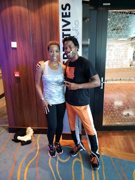 After a hiphop class with one of the entertainers and instructors.. DanielZ