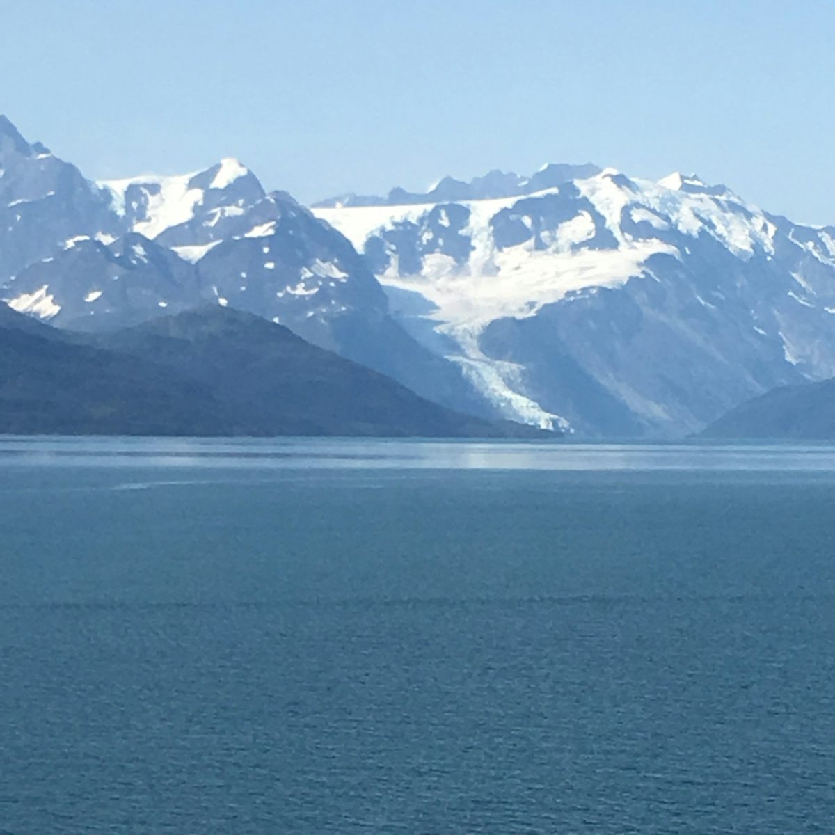 Glacier Bay  balcony view 