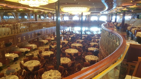 Two dining levels