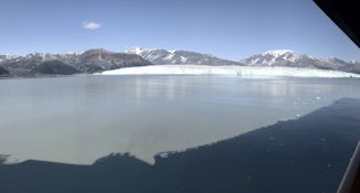 Hubbard Glacier - view from balcony cabin. 