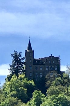 One of the castles we passed on the Rhine 