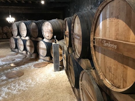 Camus barrel room - cognac