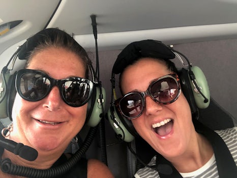 Thank you Alonya for getting us cleared for the Helicopter Ride over Monaco