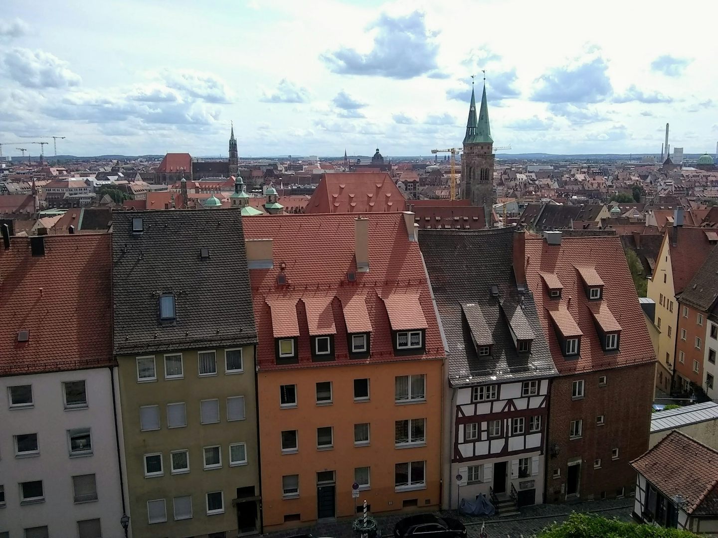 View of Nuremberg, Germany