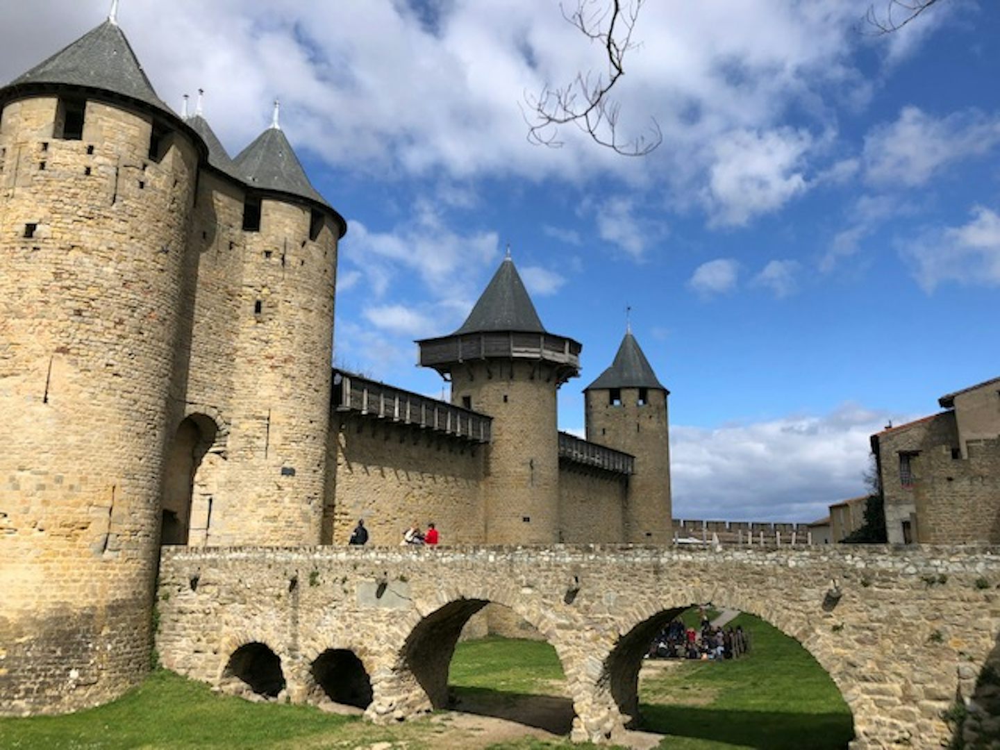 Carcassonne, one of the excursions in France.
