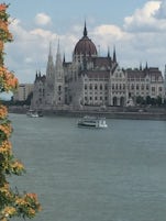 The Parliament Building in Budapest  