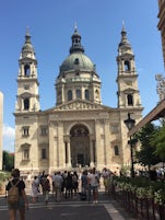 Beautiful St Stephen’s Basilica in Budapest