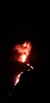 Mt Stromboli erupting 