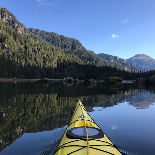 Kayaking in Tracy Arm 