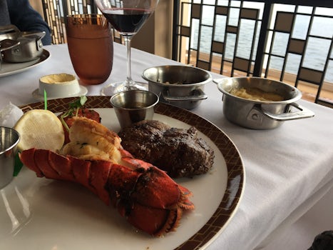 Surf and turf at Cagney’s Steak House