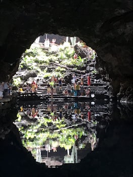 Jameos Caves, described as 8 th wonder of the World.