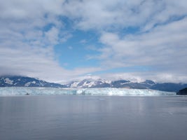 Hubbard Glacier - photo taken from Lower Promenade Deck and just outside ou