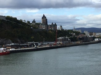 Quebec from sea