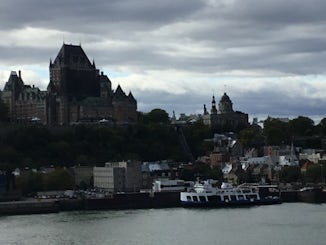 Quebec on departure 