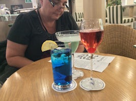 Beautiful cocktails at reasonable prices. 