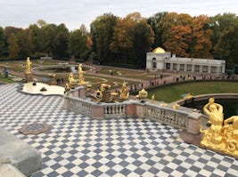 The Gardens of Peterhof.