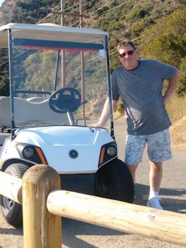 Golf cart rental on Catalina Island. Great way to tour the island and see t
