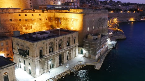 Valetta Port (from balcony), Malta