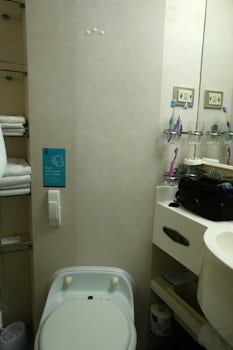 Empress of the Seas state bathroom of cabin #3143