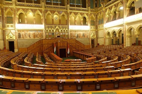 Hungarian Parliament Assembly Hall.