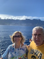 Sailing the coast of Kauai 