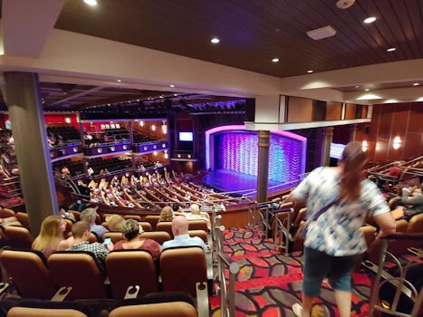 The theater on board Independence of the Seas. November 2018.